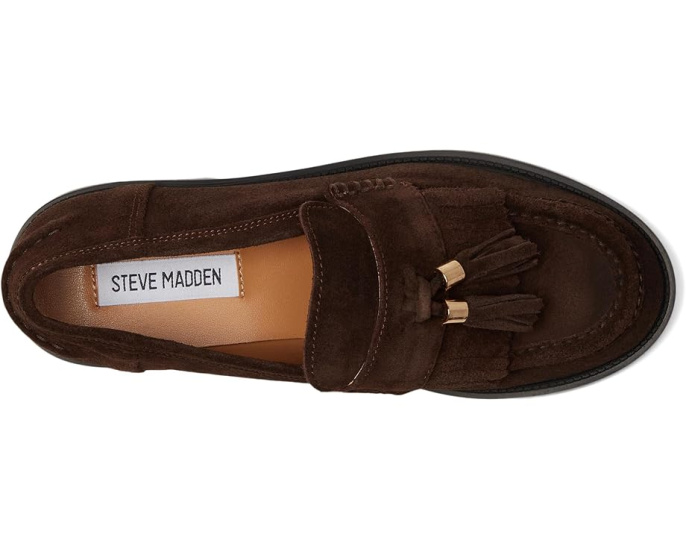 Лоферы Steve Madden Radcliff с кисточками из замши