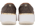 MICHAEL Michael Kors Слипоны Dottie Slip-On на платформе с фирменным принтом