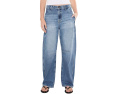 Джинсы AG Jeans Mercer High-Rise Barrel с высокой посадкой