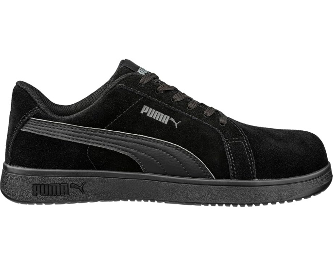 Кроссовки Puma Iconic Suede Low EH с композитным мыском и противоскользящей подошвой