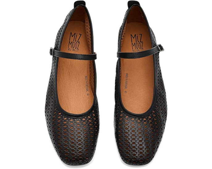 Туфли Miz Mooz Zaylee Flats на низком ходу с регулируемым ремешком