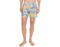 Плавки Chubbies The Gold Coasts 14 см с быстросохнущей тканью и карманом на молнии