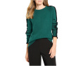 Ruffled Down Sweater