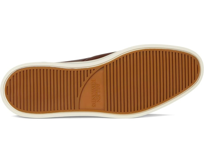 Слипоны Allen Edmonds Randolph 2.0 Slip-on Sneaker из кожи с эластичными вставками