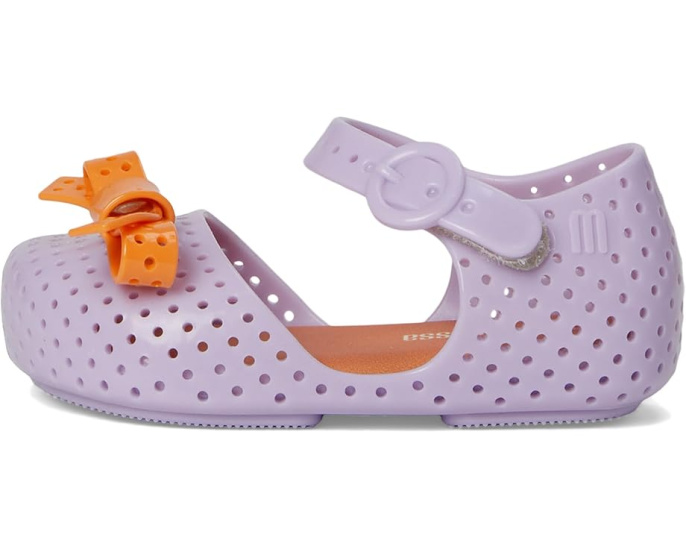 Mini Melissa балетки Furadinha Pop для детей с перфорацией и стелькой Grenflex
