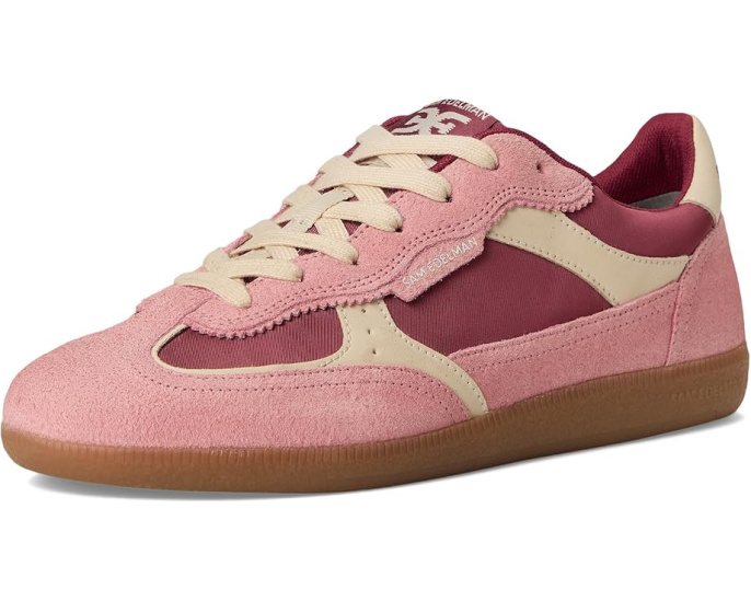Кроссовки Sam Edelman Kallen 2 Lace-up из замши и нейлона