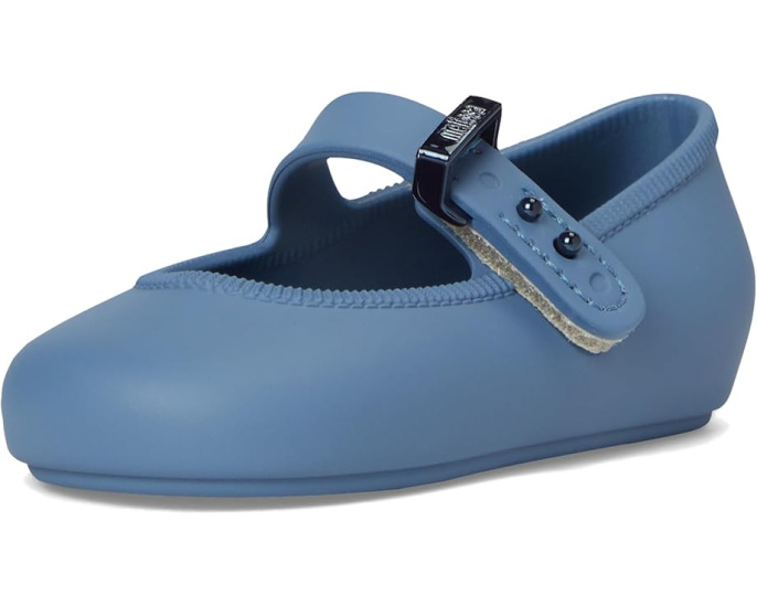 Мягкие балетки Soft Ballerina с пеной для комфорта и липучкой Mini Melissa