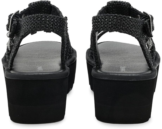Сандалии Bearpaw Delilah на платформе с ремешками из рафии