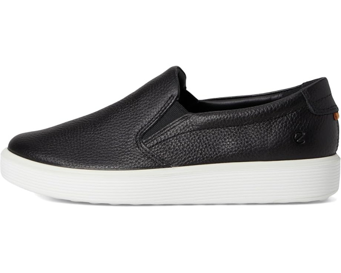 Кроссовки ECCO Soft 60 Premium Slip-On из мягкой кожи с эластичными деталями