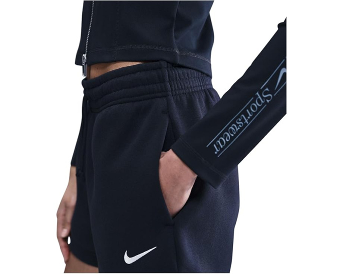 Шорты Nike Sportswear Phoenix Fleece Mid-Rise длиной 4 дюйма (10.16 см)