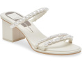 Босоножки Dolce Vita Tinker Pearl-127 на каблуке с жемчужным декором