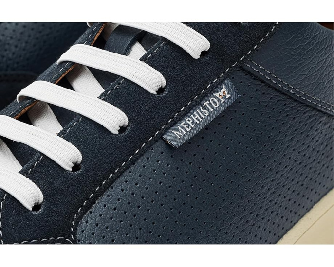 Кроссовки Mephisto Henry с эластичными шнурками и технологией SOFT-AIR