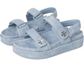 Спортивные сандалии Tory Burch Kira с кожаной стелькой и резиновой подошвой