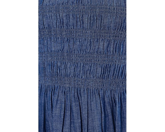Мини платье Madewell Smocked с воланами