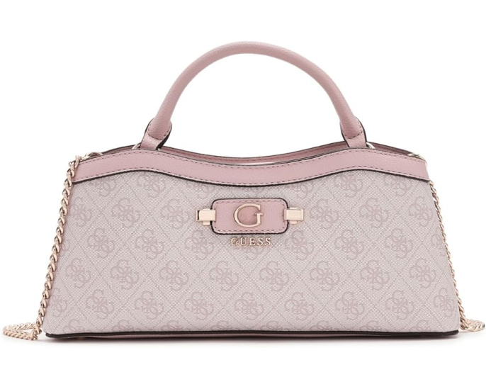 Сумка Lindsey Small 2 Compartment Satchel GUESS черная