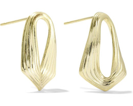 Серьги-гвоздики Kira Stud от Kendra Scott золотистые