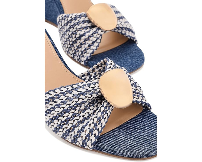 Босоножки Nine West Nessla с танкеткой и плетеным верхом