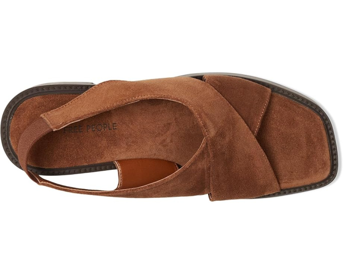 Сабо Cora Platform на платформе с ремешками из замши от Free People