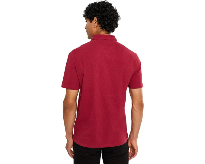 John Varvatos рубашка поло Victor Polo K5787F26 с вышивкой зеленая