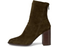 Ботинки Steve Madden Obsession на квадратном каблуке с замком молнией и верхом из замши