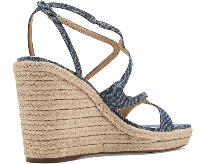 Босоножки Nine West Adriane на танкетке с открытым мысом
