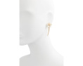 Серьги Summer Daze Flower Statement от Kate Spade New York белые