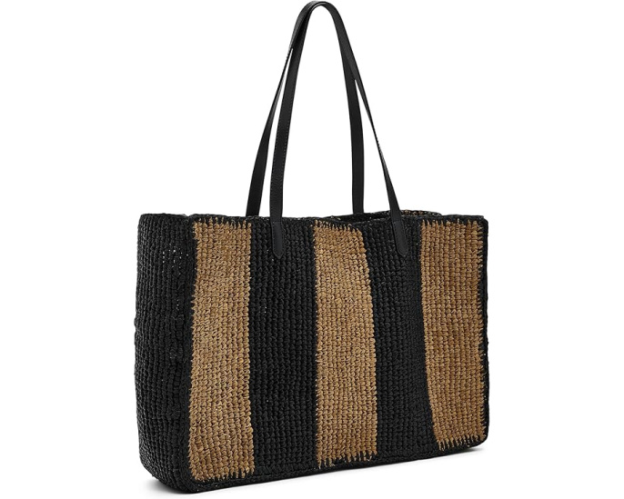 Вместительная сумка-тоут Large Tote с полосатым дизайном от Rebecca Minkoff
