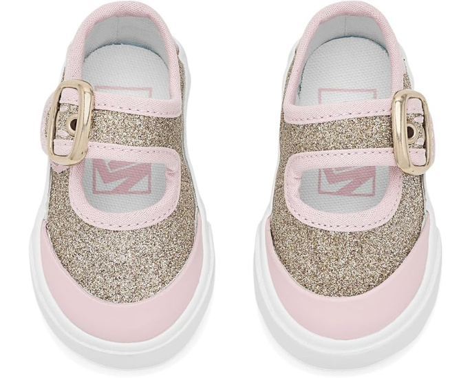 Сандалии детские MARY JANE Toddler Vans желтые