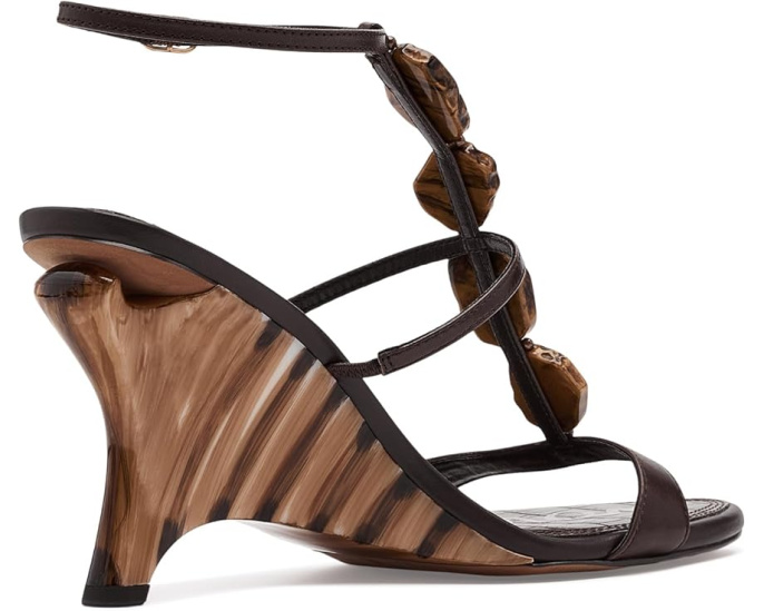 Сандалии Sam Edelman Massey на ремешке с каблуком и камнями