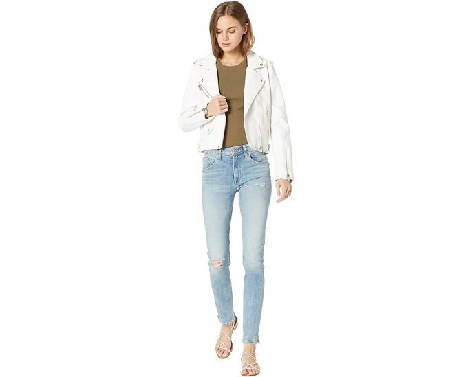 Blank NYC куртка Pu Moto Jacket с молнией и кнопками