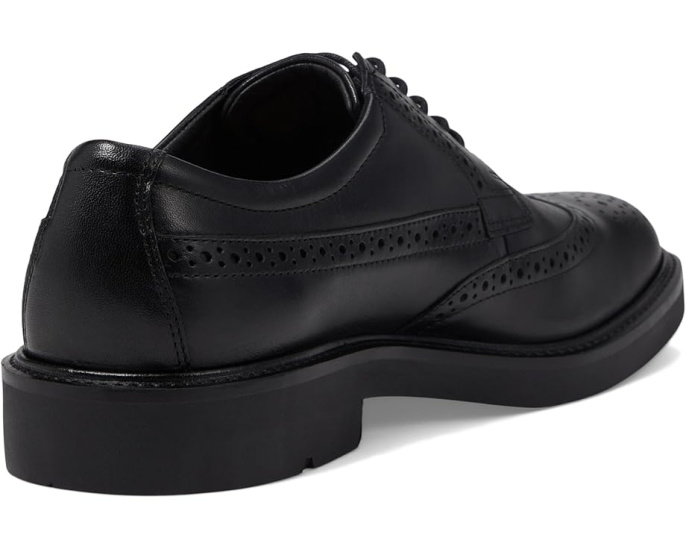 Оксфорды ECCO London Wing Tip с перфорацией и кожаным верхом