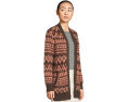 Кардиган L.L.Bean Cotton Ragg Sweaters Open Cardigan Fair Isle с рисунком и приталенным кроем
