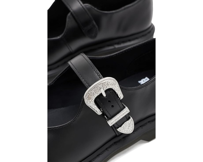 Туфли Dr. Martens Elphie MJ Buckle на низком ходу