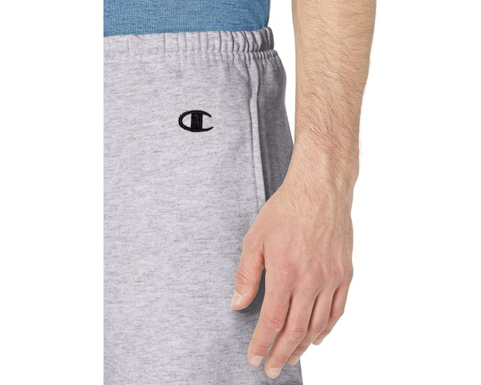 Champion спортивные штаны Cotton Max Fleece серые