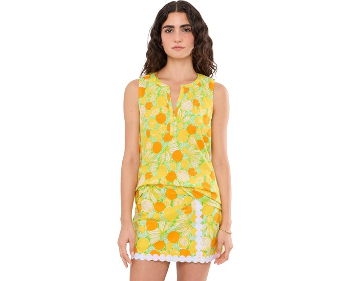 Vineyard Vines рубашка Seascape PLD FTHRWT Performance
