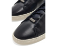 Кеды BOSS Gary Leather Sneakers кожаные с темно-синим верхом