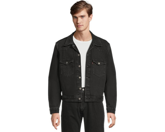 Джинсовая куртка Western Trucker с кокеткой и расслабленным кроем Levi's®
