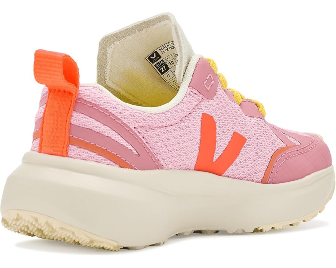 Детские кроссовки VEJA Small Canary для малышей с каучуковой подошвой
