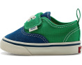 Кроссовки Vans Kids Old Skool V с двумя застежками на липучке и усиленным мыском