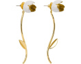 Серьги Kate Spade New York Golden Bloom с цветочным дизайном