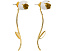 Серьги Kate Spade New York Golden Bloom с цветочным дизайном