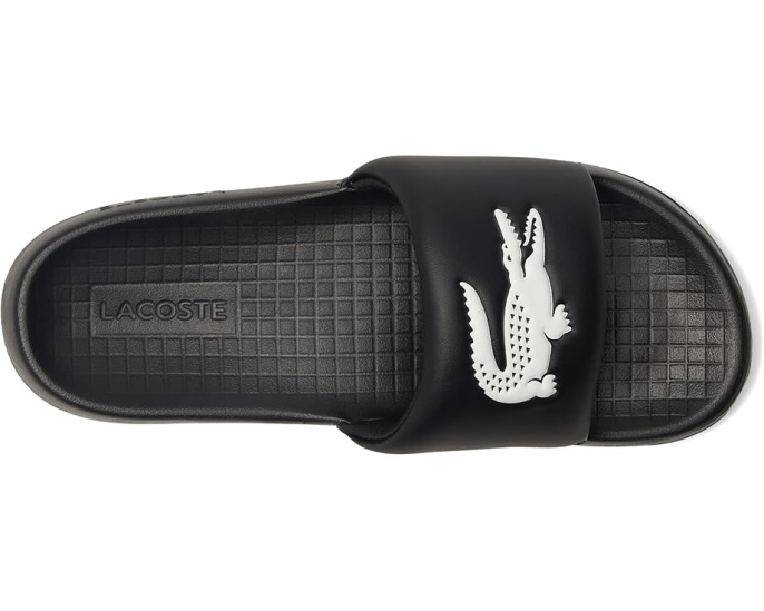 Сланцы Lacoste Slide с мягкой стелькой из ЭВА и круглым носком