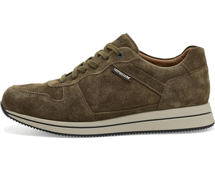 Кроссовки Mephisto Gerome из замши с SOFT-AIR амортизацией