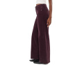 Брюки AG Jeans Saige Wide Leg из вельвета, посадка мидл-райз