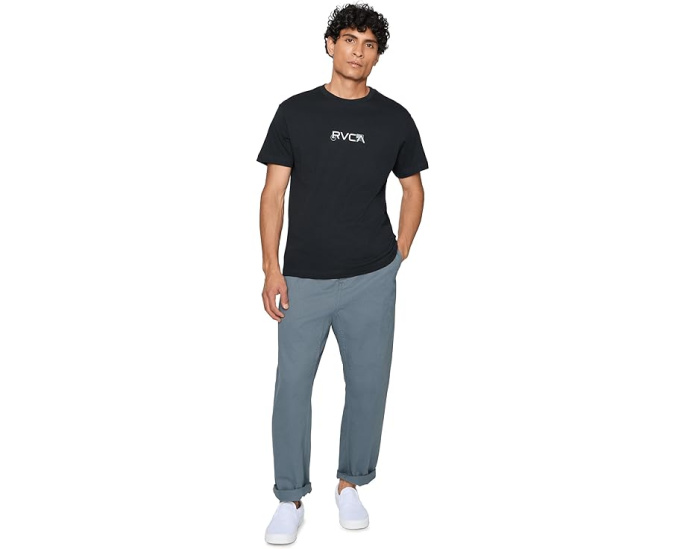 Футболка RVCA Small Rvca Icons Short Sleeve черная