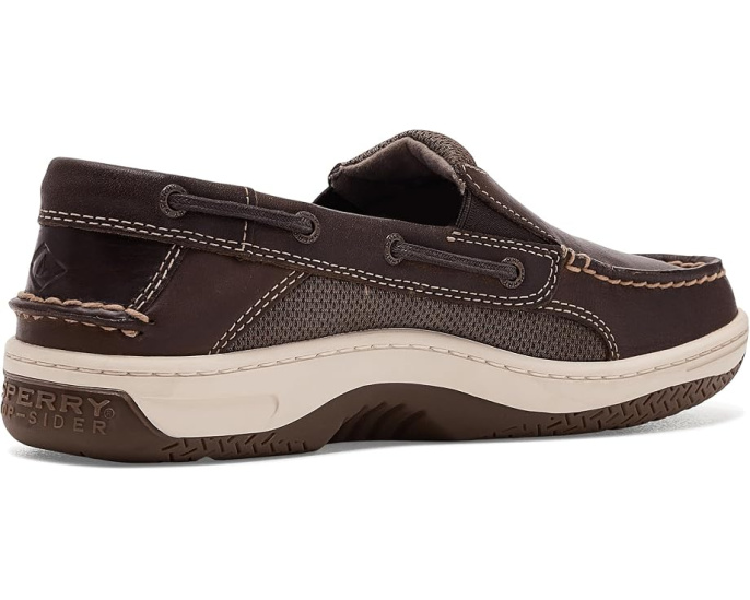 Sperry кроссовки Billfish SO с коричневой кожей