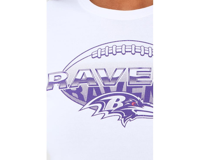 Детский топ Junk Food Clothing NFL Baltimore Ravens с повторяющимся принтом