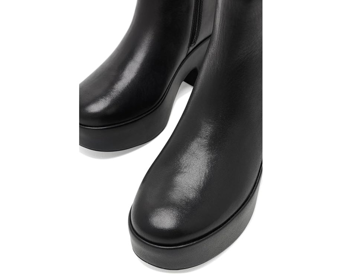 FitFlop кожаные ботинки на каблуке Platforms