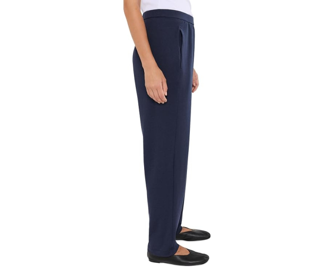 Cozy Brushed Terry Hug Slouch Ankle Pants