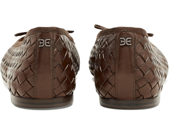 Балетки Sam Edelman Ruthie с плетеной кожей и квадратным носком